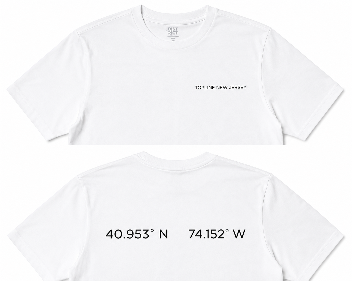 NJ Coordinate Tee
